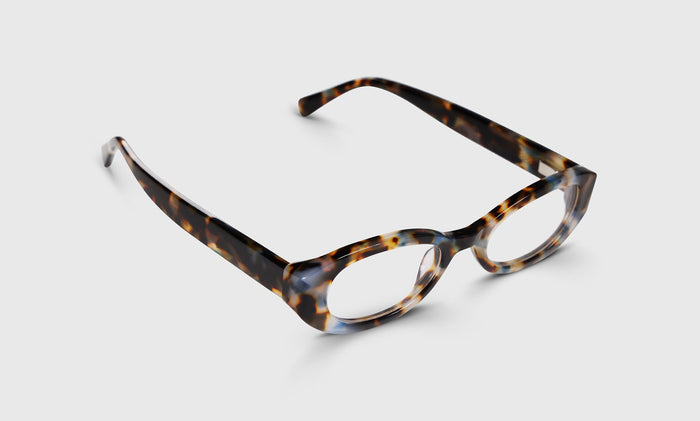  eyebobs Mrs. Peckerhead, Oval, Average, Reader, Blue Light, Prescription Glasses, Angle Image