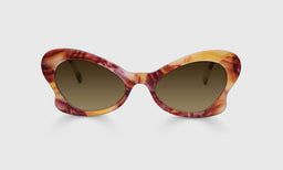 04-pb | eyebobs Wing It, Average, Geometric, Reading Sunglasses, Polarized Brown