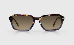 19-pb | eyebobs Chilling Worth, Rectangle, Wide, Bifocal Reader Sunglasses, Polarized Brown Sunglasses