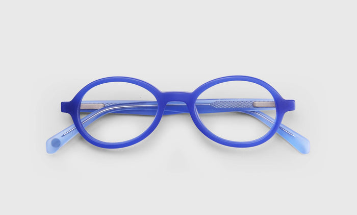  eyebobs Good Eye, Narrow, Round, Readers, Blue Light, Prescription Glasses, Laydown Image
