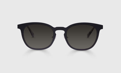 00 - Satin Matte Black Front and Temples / Average / Full Lens Reader Sunglasses / 1.00 / .