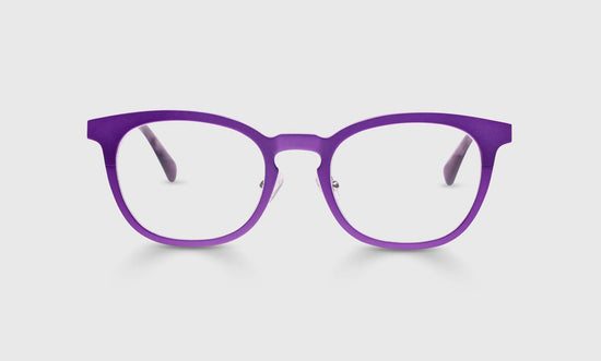 15 - Satin Plum Metal Front and Temples