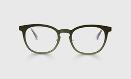 17 | eyebobs Alloy Ally, Average, Round, Readers, Blue Light, Prescription Glasses, Front Image