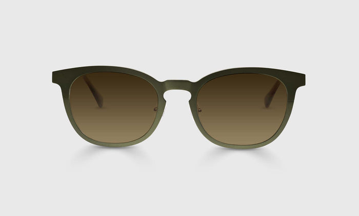  eyebobs Alloy Ally, Average, Round, Reading Sunglasses, Polarized Brown
