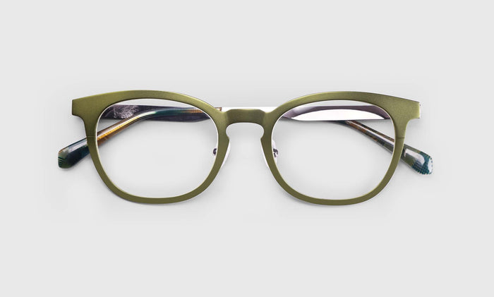  eyebobs Alloy Ally, Average, Round, Readers, Blue Light, Prescription Glasses, Laydown Image