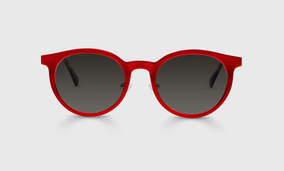 01 - Satin Matte Ruby Red Metal Front and Temples / Average / Full Lens Reader Sunglasses / 1.00 / .