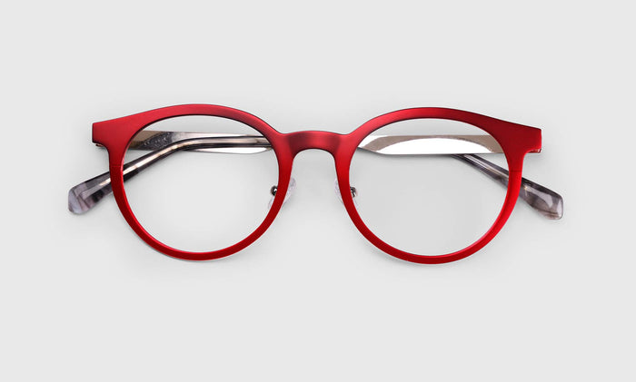  eyebobs Steely Special, Average, Round, Readers, Blue Light, Prescription Glasses, Laydown Image