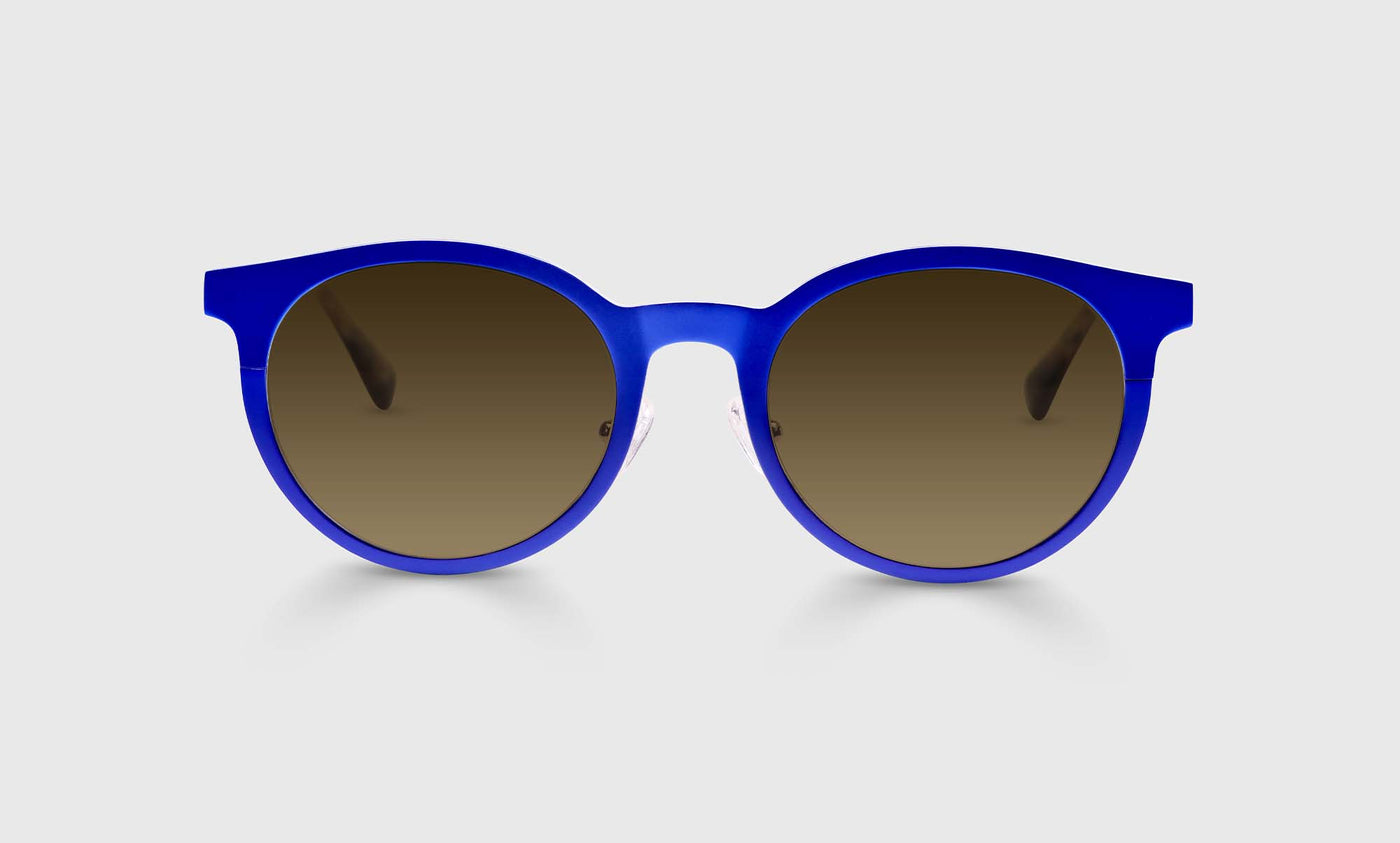 10-pb | eyebobs Steely Special, Average, Round, Reading Sunglasses, Polarized Brown