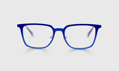 10 - Satin Matte Royal Blue Metal Front and Temples / Average / Readers / 0.00
