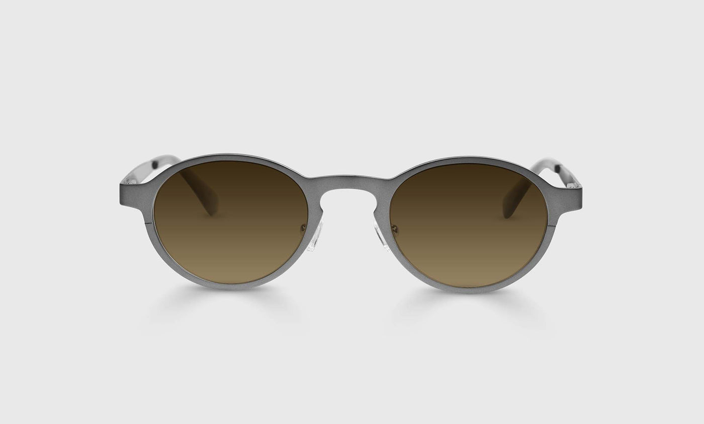 74-pb | eyebobs Hard Wear, Narrow, Round, Reading Sunglasses, Polarized Brown