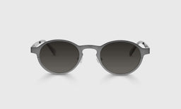 74-pg | eyebobs Hard Wear, Narrow, Round, Reading Sunglasses, Polarized Grey