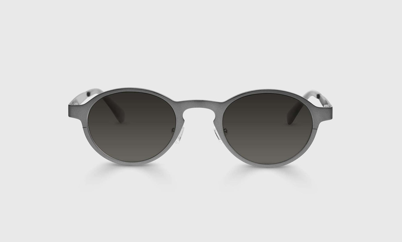 74-pg | eyebobs Hard Wear, Narrow, Round, Reading Sunglasses, Polarized Grey
