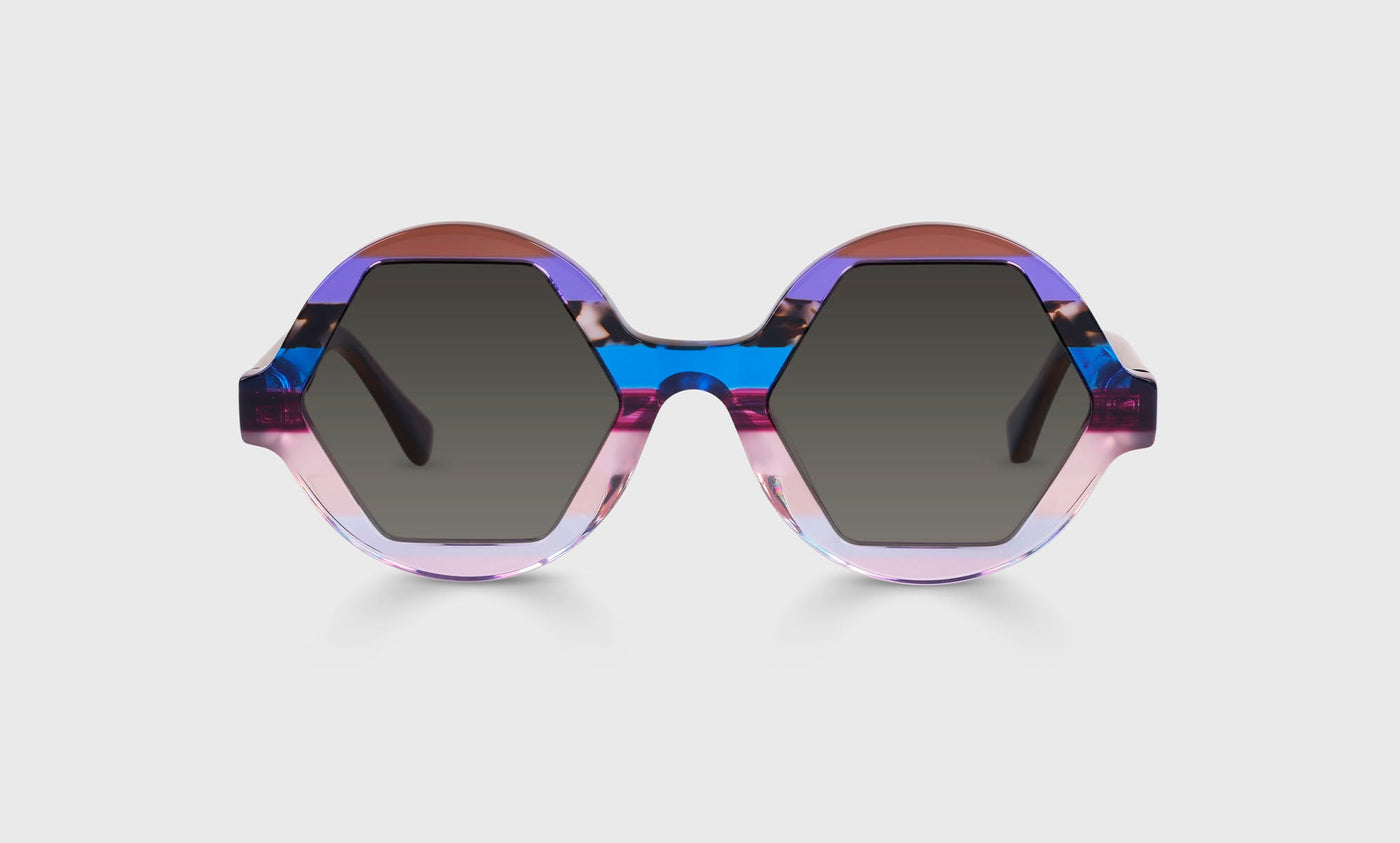 15-pg | eyebobs Ogle Goggles, Narrow, Round, Reader Sunglasses, Polarized Grey