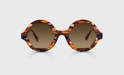 19-pb | eyebobs Ogle Goggles, Narrow, Round, Reader Sunglasses, Polarized Brown