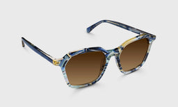 Four Square - Angle - Polarized Brown