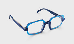 10 | eyebobs Look-See, Wide, Square, Readers, Blue Light, Prescription Glasses, Angle