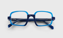 10 | eyebobs Look-See, Wide, Square, Readers, Blue Light, Prescription Glasses, Laydown