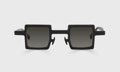 00 - Matte Black Front and Temples / Wide / Full Lens Reader Sunglasses / 1.00 / .