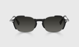 00-pg | eyebobs Amalgam, Wide, Square, Reader Sunglasses, Polarized Grey