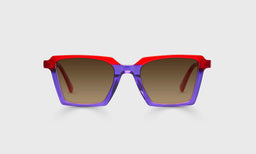 15-pb | eyebobs See Straight, Narrow, Square, Reader Sunglasses, Polarized Brown