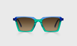 17-pb | eyebobs See Straight, Narrow, Square, Reader Sunglasses, Polarized Brown