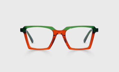 76 - Lime and Tangerine Crystal / Narrow / Readers / 0.00