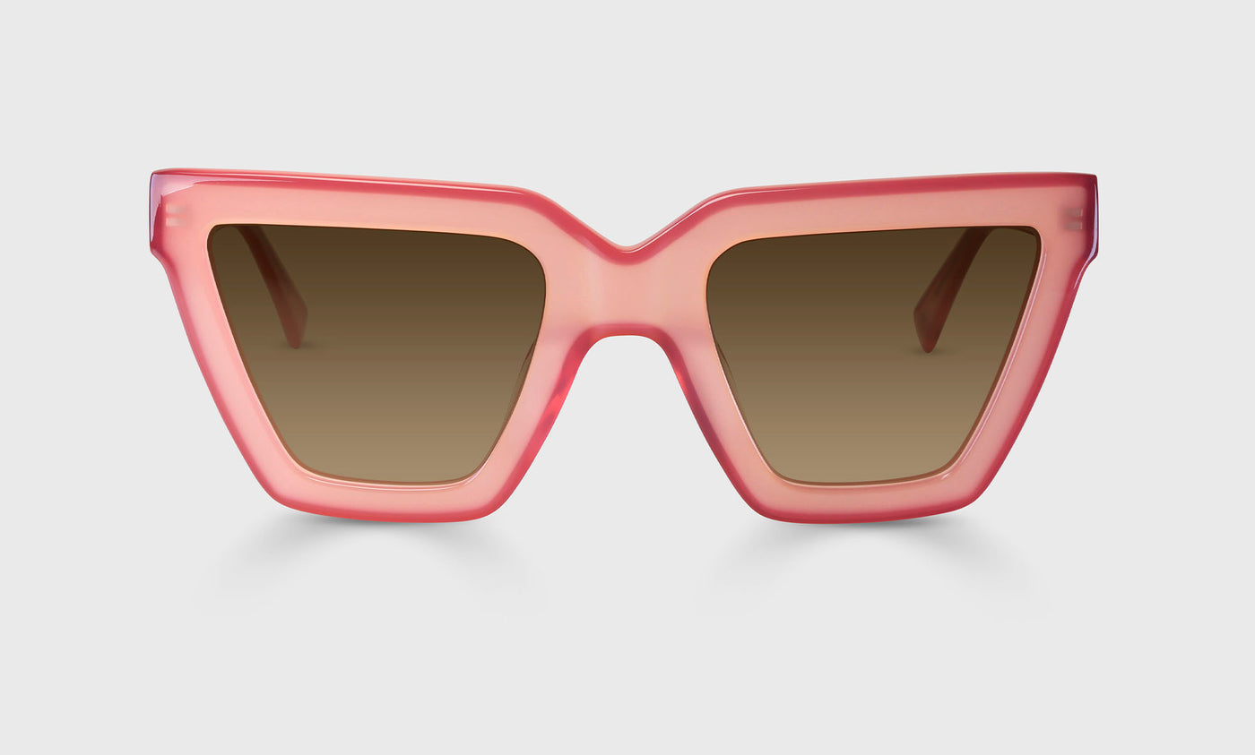 45-pb | eyebobs To The Point, Wide, Square, Reader Sunglasses, Polarized Brown