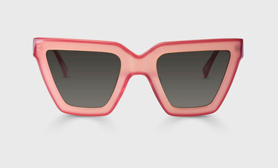 45 - Tea Rose and Raspberry Front and Temples / Wide / Full Lens Reader Sunglasses / 1.00 / .