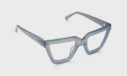 74 | eyebobs To The Point, Wide, Square, Readers, Blue Light, Prescription Glasses, Angle