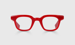 Source Material Color 01 - Cherry Front and Temples reading glasses crafted with italian-designed acetate and scratch resistant lenses