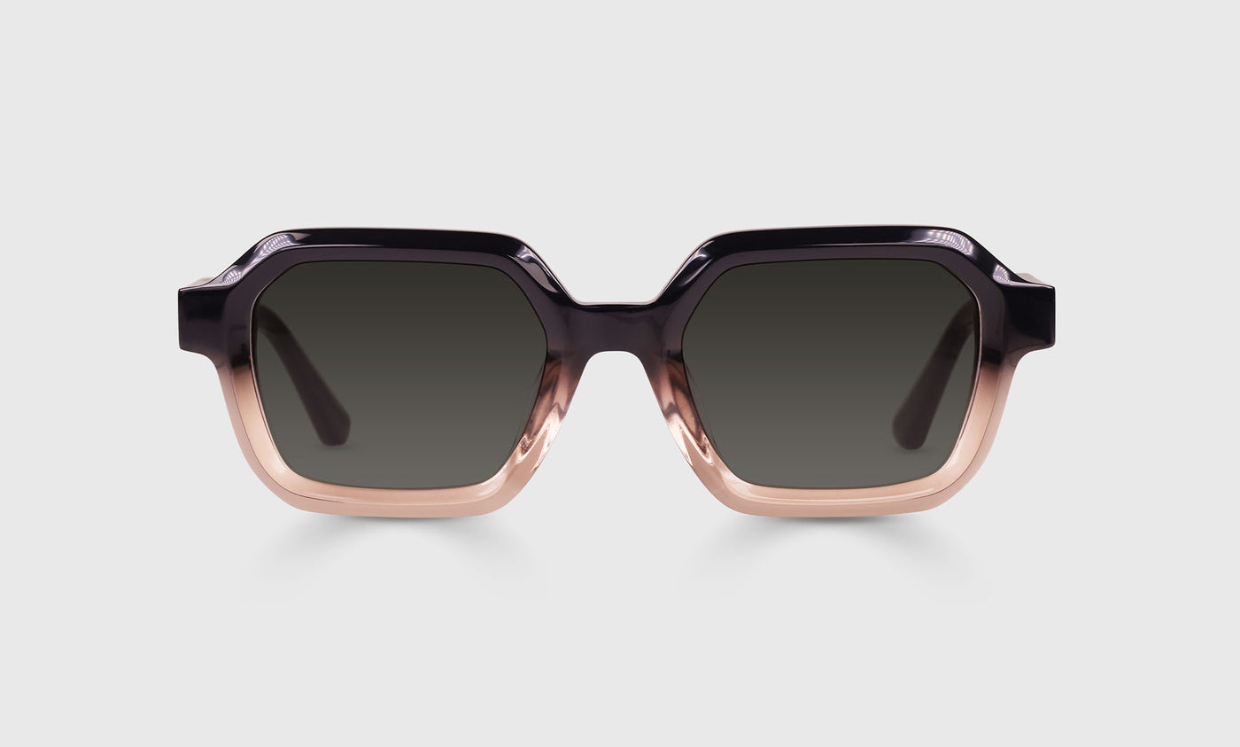 Eye-Con Color 05 - Black to Antique Crystal Fade Front and Temples