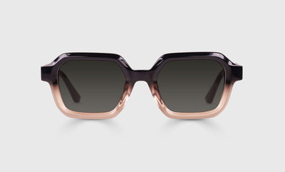 05 - Black to Antique Crystal Fade Front and Temples / Average / Full Lens Reader Sunglasses / 1.00 / .