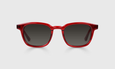 01 - Cherry Red Crystal Front and Temples