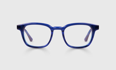 10 - Cobalt Blue Crystal Front and Temples / Average / Readers / 0.00