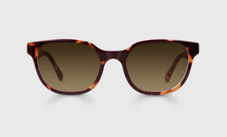 19-pb | eyebobs Miss Perception, Cat-Eye, Wide, Reader Sunglasses, Brown Polarized Sunglasses