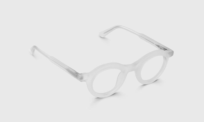  eyebobs Ubermensch, Round, Average, Readers, Blue Light, Prescription Glasses, Angle