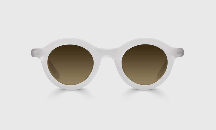  eyebobs Ubermensch, Round, Average, Reader Sunglasses, Brown Polarized Sunglasses