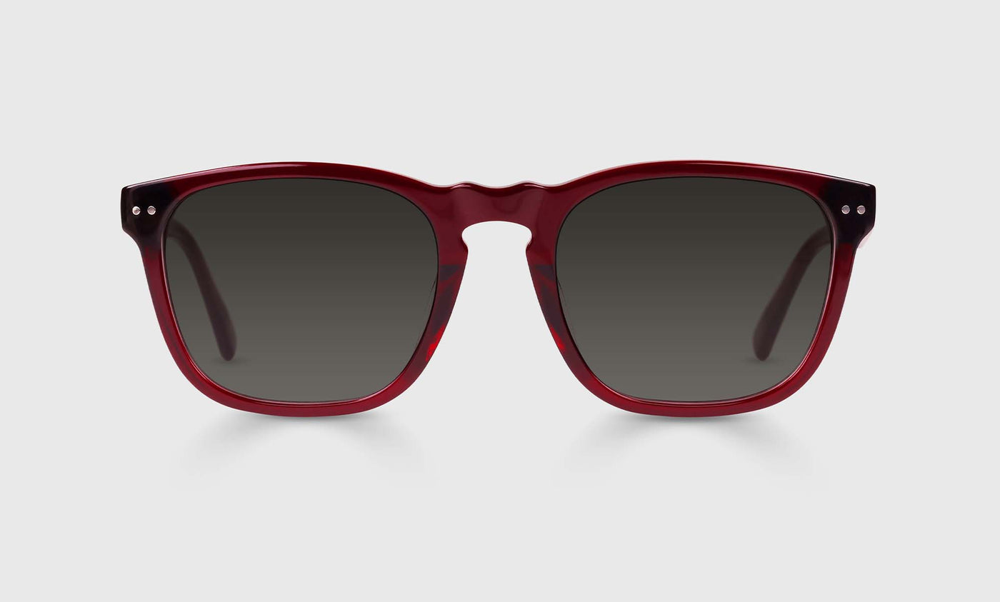 New Sport Color 01 - Deep Red Crystal Front and Temples
