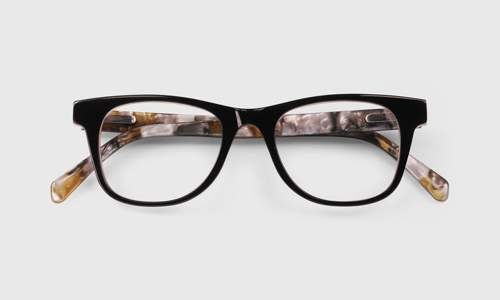  The Director laydown eyeglass frames on neutral background