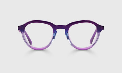 15 - Blue and Violet Prismatic Front and Temples