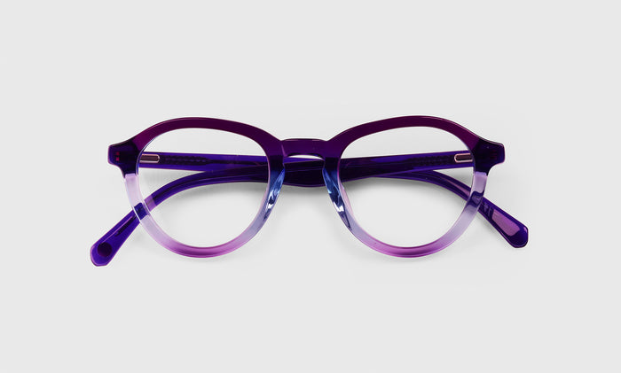  Public Eye lay down eyeglass frame on neutral background