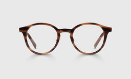 Golden Age Color 19 - Brown Multi-Stripe Front and Gold Temples