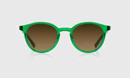 17-pb | Golden Age brown polarized sunglass frames on neutral background