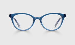 Statuette Color 10 - Lake Blue Crystal Front and Silver Temples