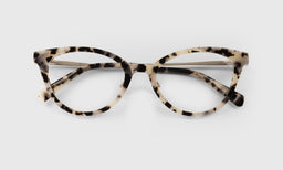 21 | Statuette laydown eyeglass frames on neutral background