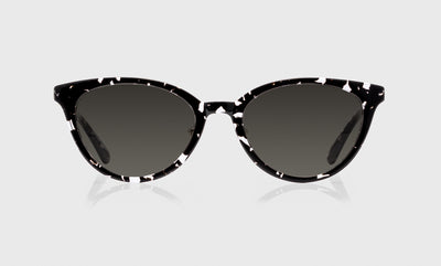 00 - Black and Crystal Clear Tortoise Front with Silver Temples / Wide / Full Lens Reader Sunglasses / 1.00 / .
