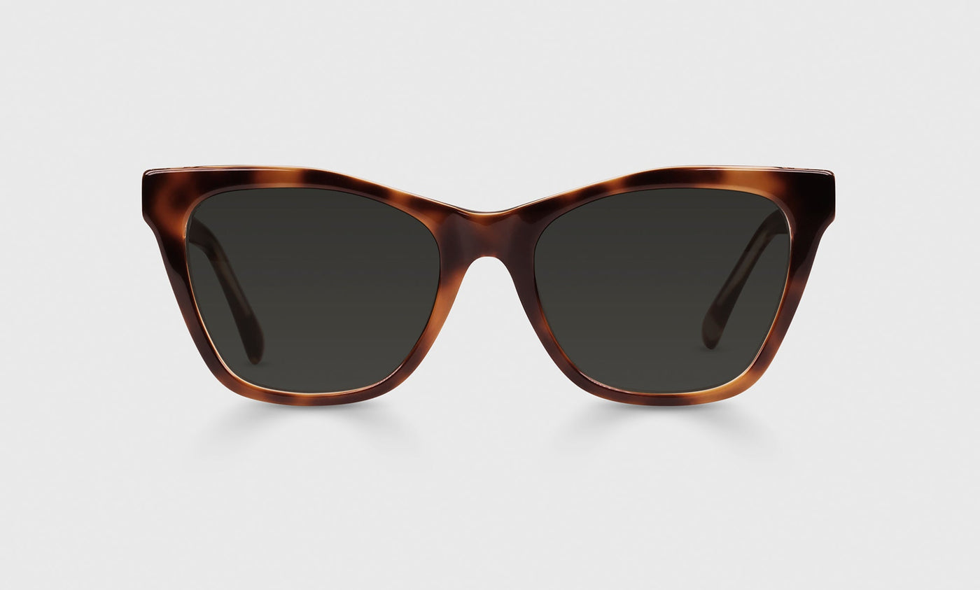 19-pg | Kitten Around polarized grey front eyeglass frame on neutral background