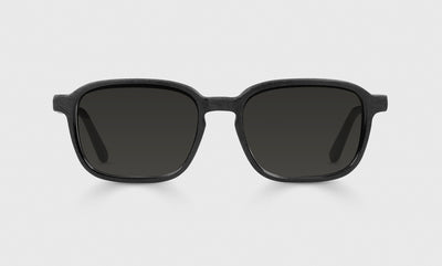 00 - Matte Black Woodgrain Front and Temples / Wide / Full Lens Reader Sunglasses / 1.00 / .