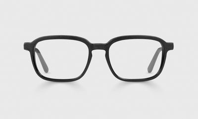 00 - Matte Black Woodgrain Front and Temples / Wide / Readers / 0.00