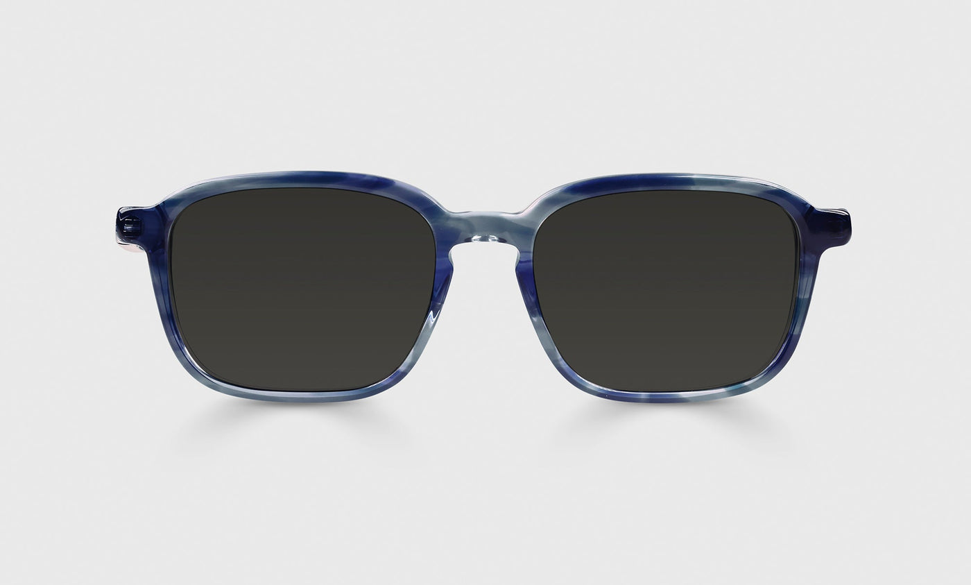 10-pg | Well Done polarized grey front eyeglass frames on neutral background